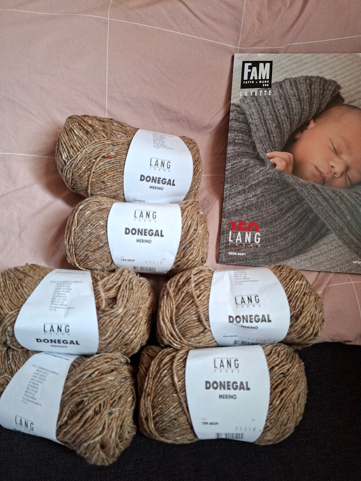 Breipakket babydeken, Hobby en Vrije tijd, Ophalen of Verzenden, Nieuw, Breien of Haken, Wol of Garen
