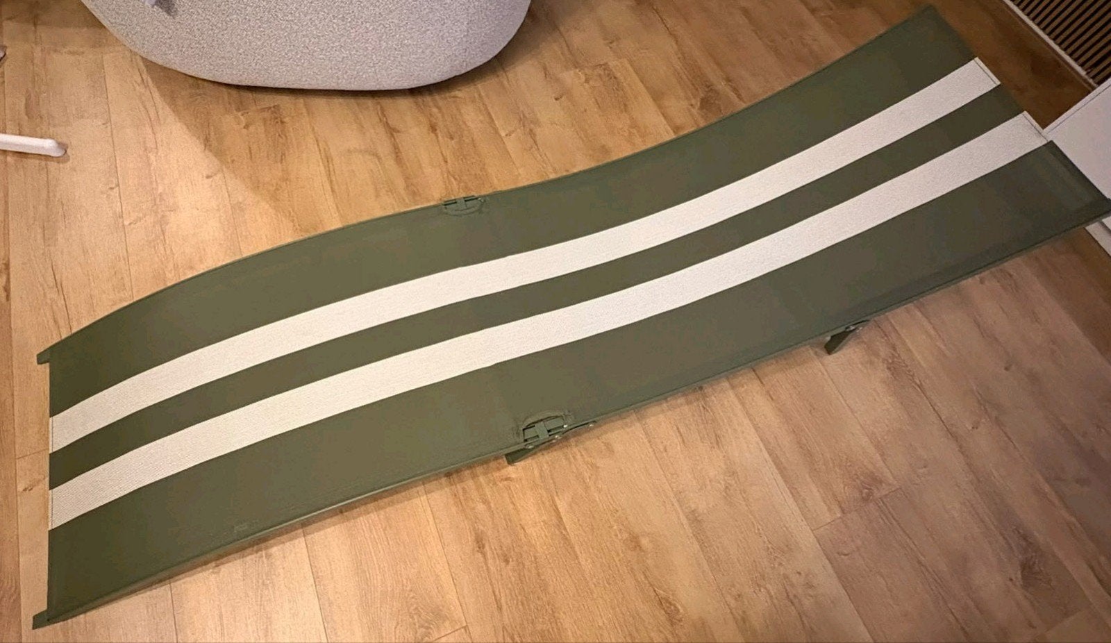 Folding Sunbed | Premium Quality, New, with cushion, Ophalen, Nieuw, Metaal