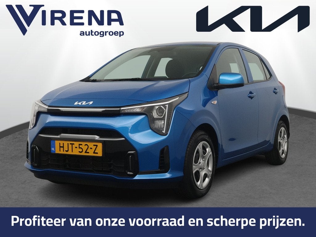 Kia Picanto 1.0 DPI DynamicLine - Camera - Airco - AppleCarp, Auto's, Kia, Voorwielaandrijving, 12 maanden, Stof, Origineel Nederlands