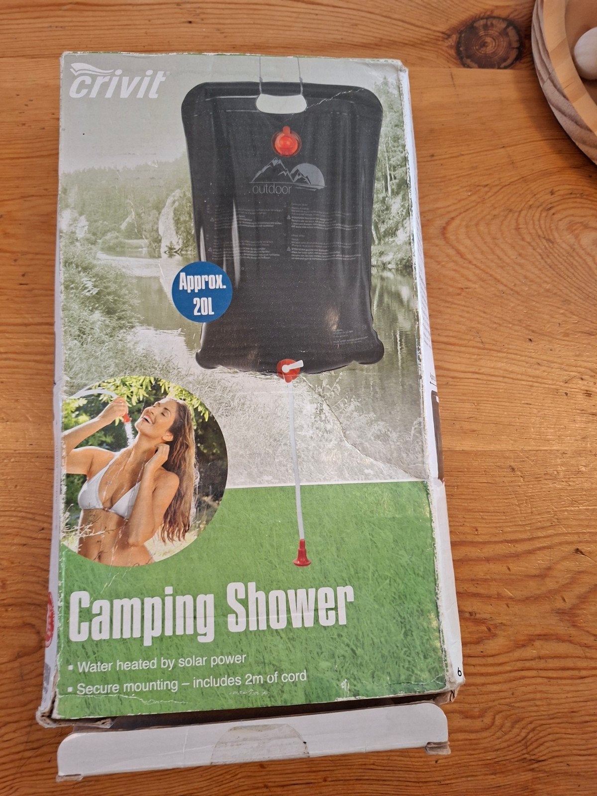 Crivit Campingdouche - 20L Douche voor Outdoor, Ophalen of Verzenden, Nieuw