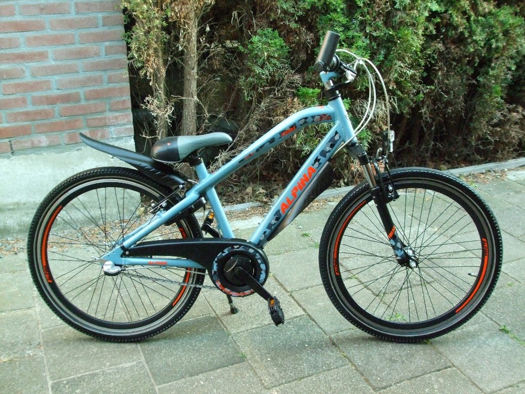 ZEER NETTE ALPINA TRAIL 24 INCH, Fietsen en Brommers, Ophalen, Terugtraprem, 24 inch, Versnellingen