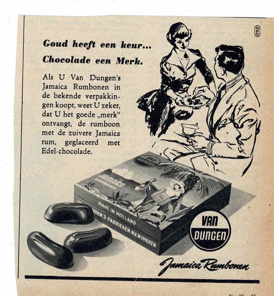 Jamaica Rumbonen VAN DUNGEN NIJMEGEN 1950, Verzenden, Zo goed als nieuw, Overige typen
