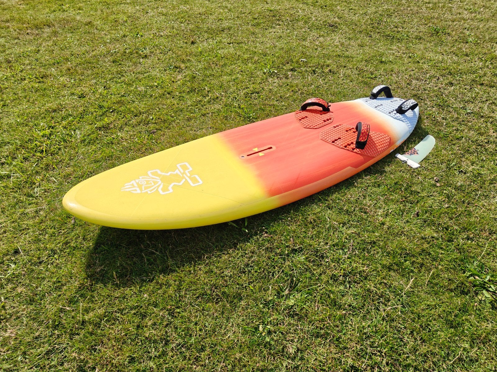 Starboard Atomique Freeride 114 3DX, Watersport en Boten, Windsurfen, Gebruikt, Plank, Starboard, Minder dan 250 cm, Met vin(nen)