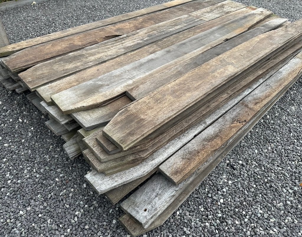 Azobe Planken gebruikt, Ophalen, Gebruikt, Palen, Hardhout