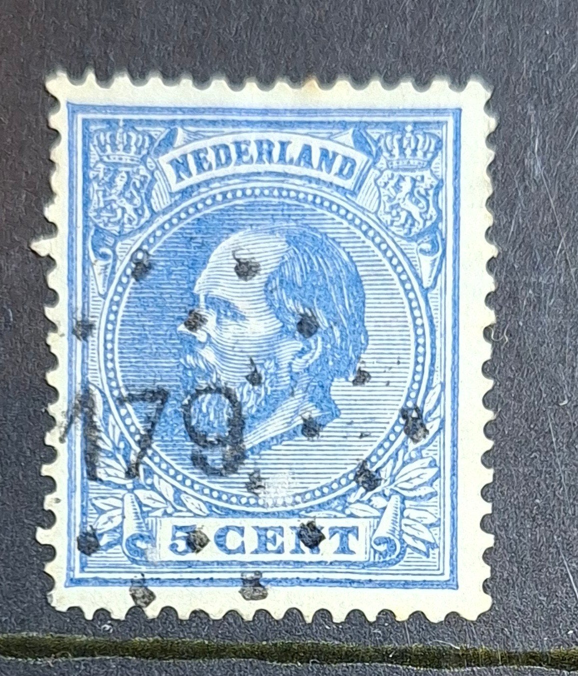 puntstempel zegel nr 179 Oosterbeek, Ophalen of Verzenden