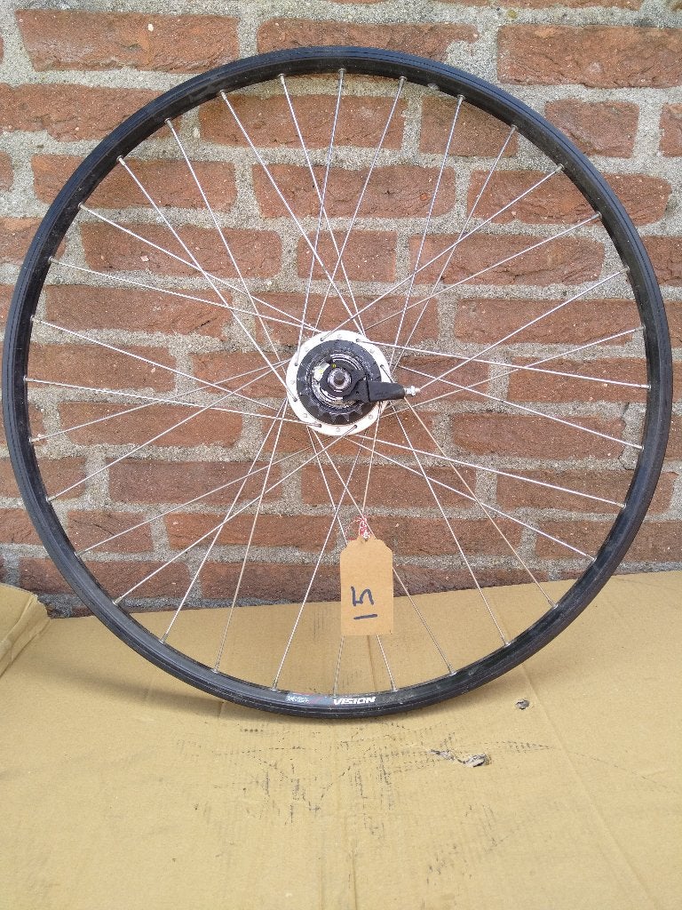 Achterwiel met Nexus Inter 7 €76,-, Gebruikt, Gazelle, Ophalen of Verzenden, Volgt