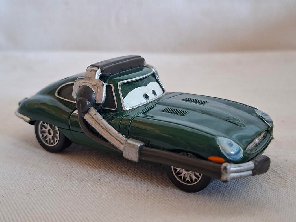 Disney Pixar Mattel Cars David Hobbscapp with headset 1:55, Ophalen of Verzenden, Zo goed als nieuw
