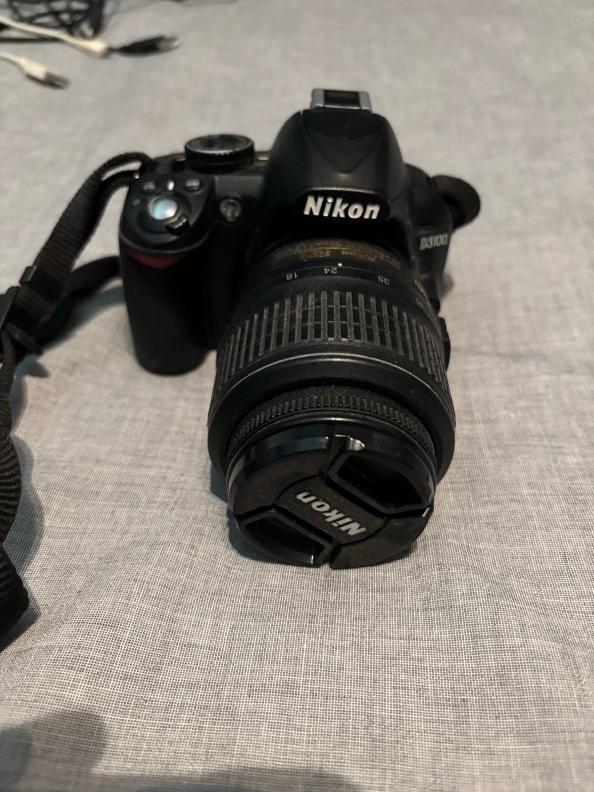 Nikon D3100 spiegelreflexcamera met 18-55mm lens, Audio, Tv en Foto, Gebruikt, Spiegelreflex, Beeldstabilisatie, Ophalen of Verzenden