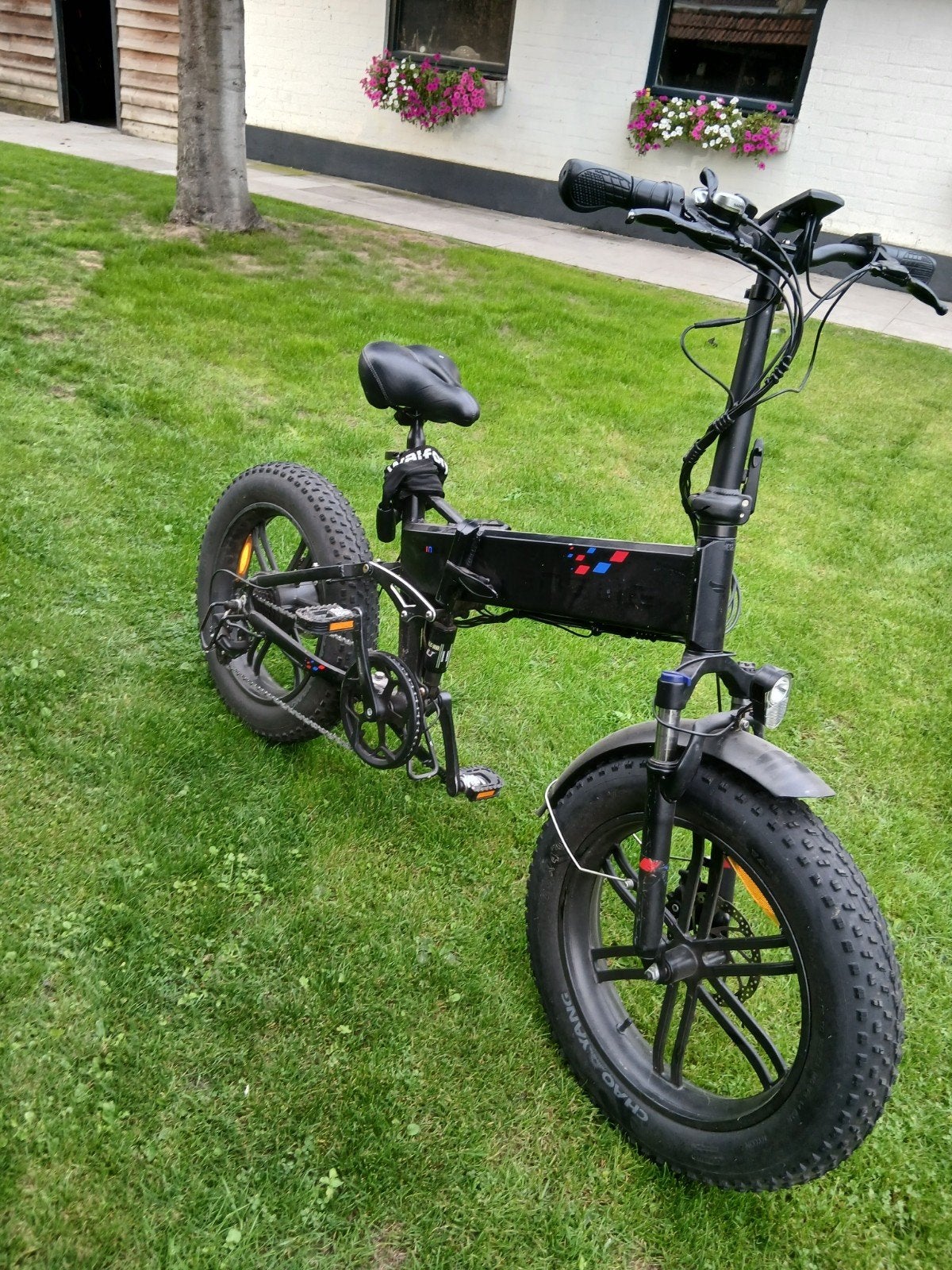 Foto 4 van een fatbike /vouwfiets voor onderdelen