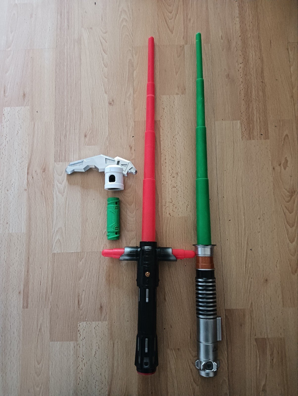 light sabers + extras, Ophalen, Gebruikt