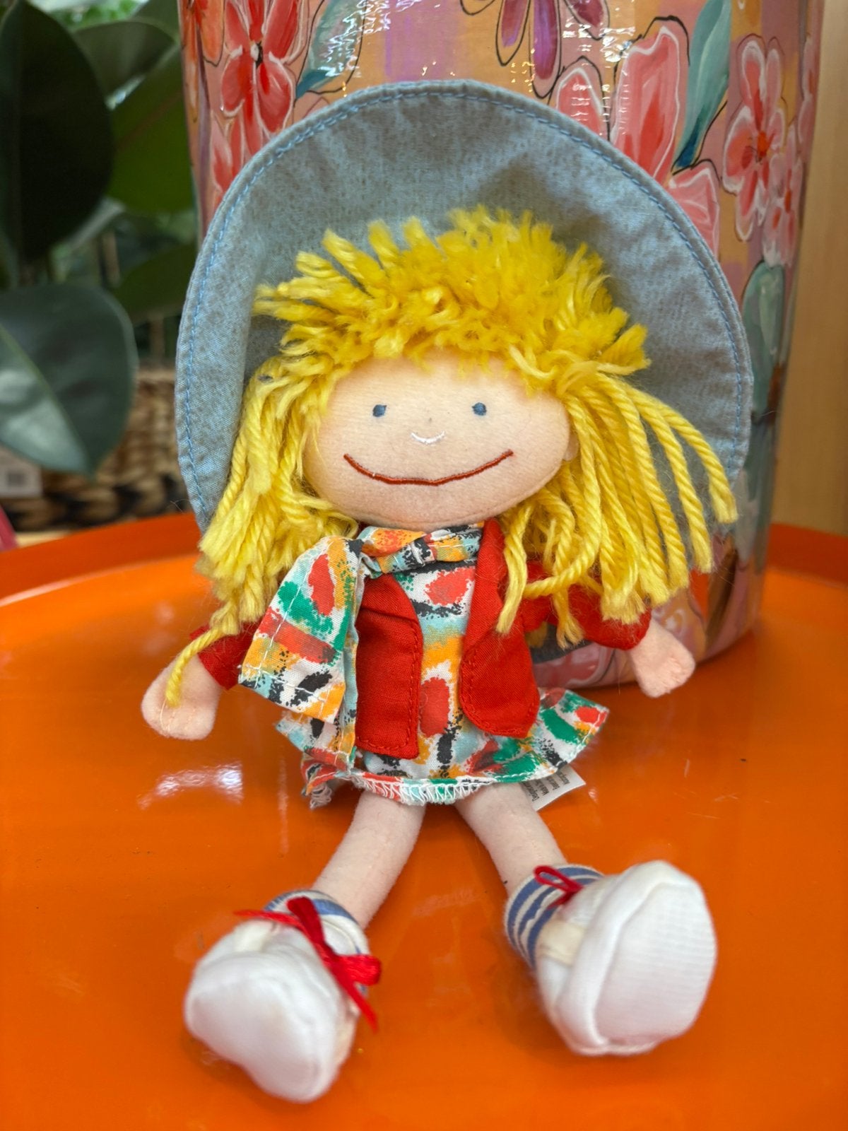 Jubelientje heeft een blauwe hoed  met roosjes, kinderboeken, Verzenden