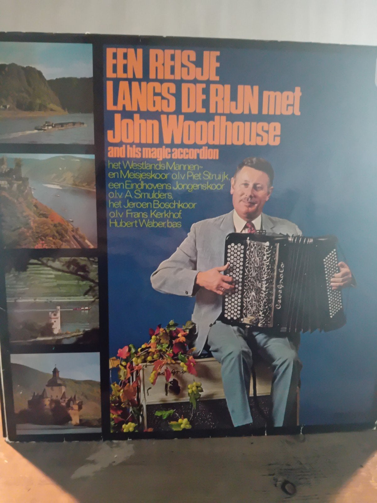 Een Reisje Langs De Rijn met John Woodhouse LP, LP, Gebruikt, Overige genres, Ophalen of Verzenden