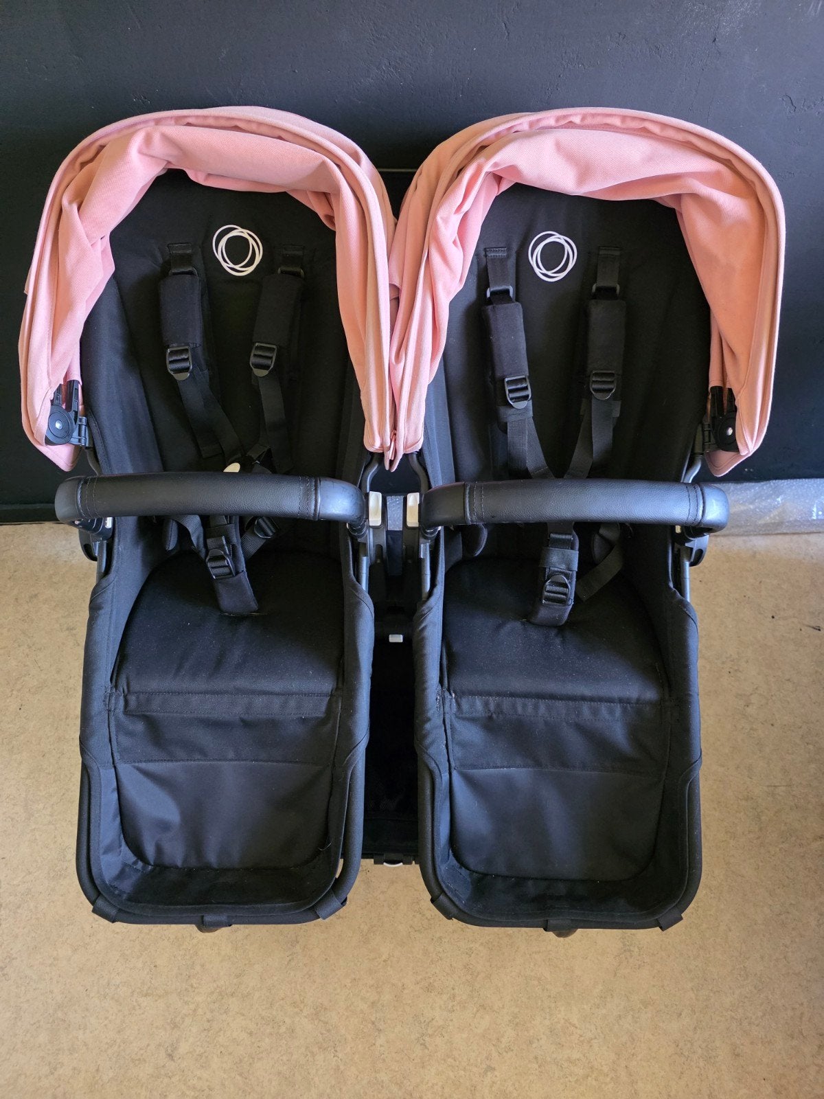 Bugaboo Donkey 5 Duo kinderwagen met accessoires, Gebruikt, Ophalen, Kinderwagen, Duowagen