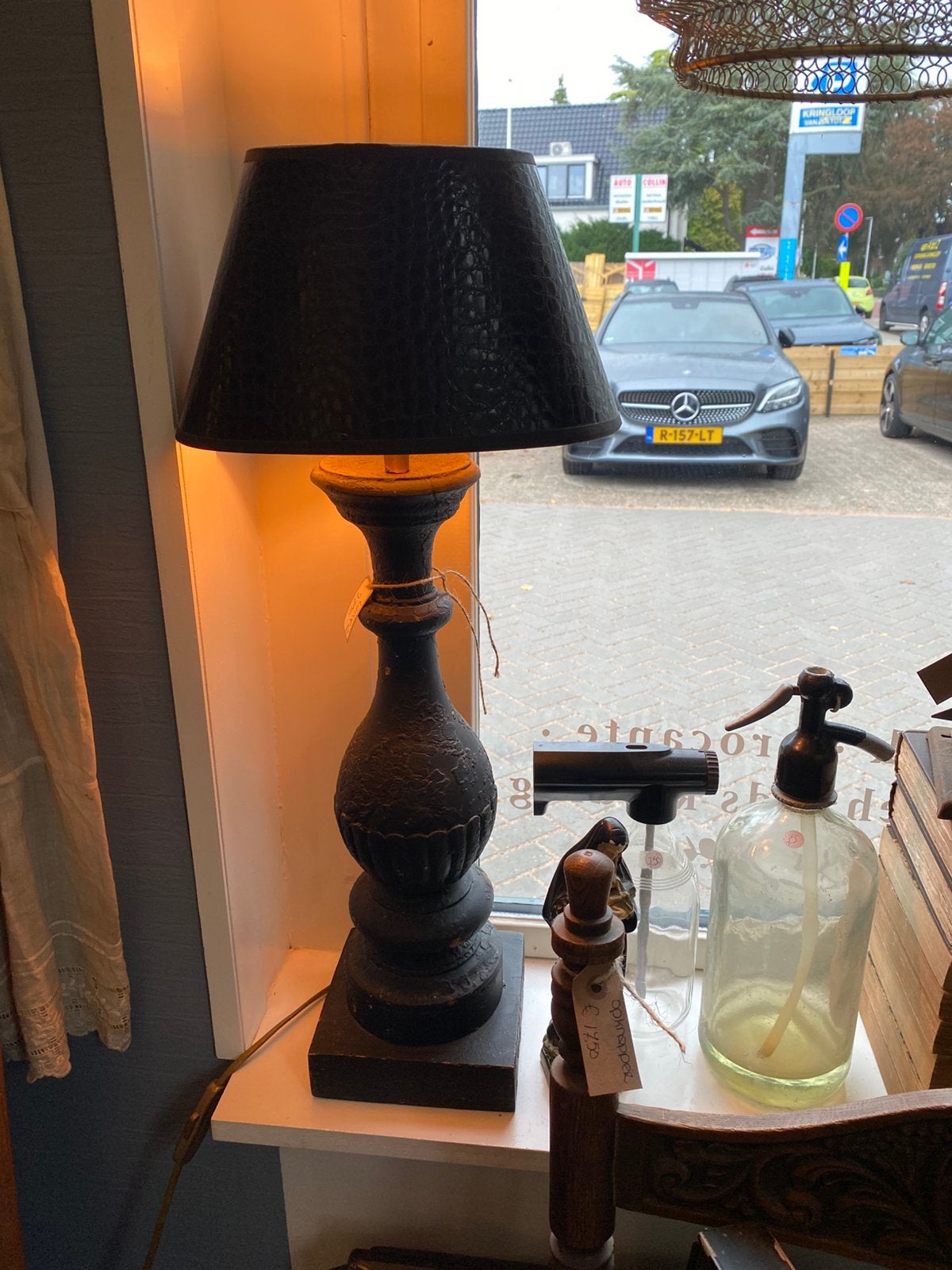 Leuke Staande Lampenvoet, Tafellamp, Lamp, Zwart, Hout, Zwart, Ophalen, Hout