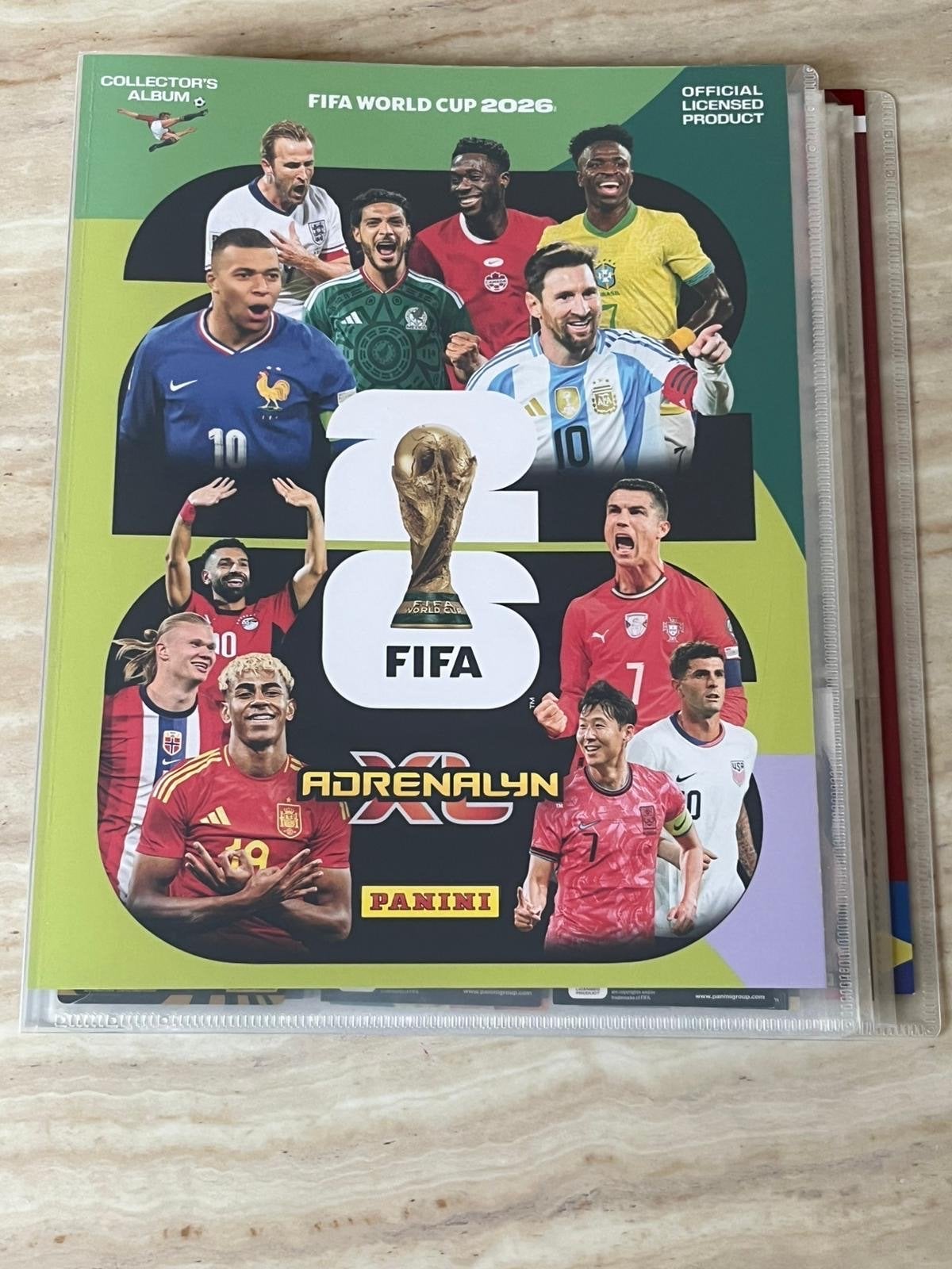 Panini FIFA World Cup 2026 Adrenalyn XL Kaarten Album, Spelerskaart, Nieuw, Ophalen of Verzenden, Overige sporten