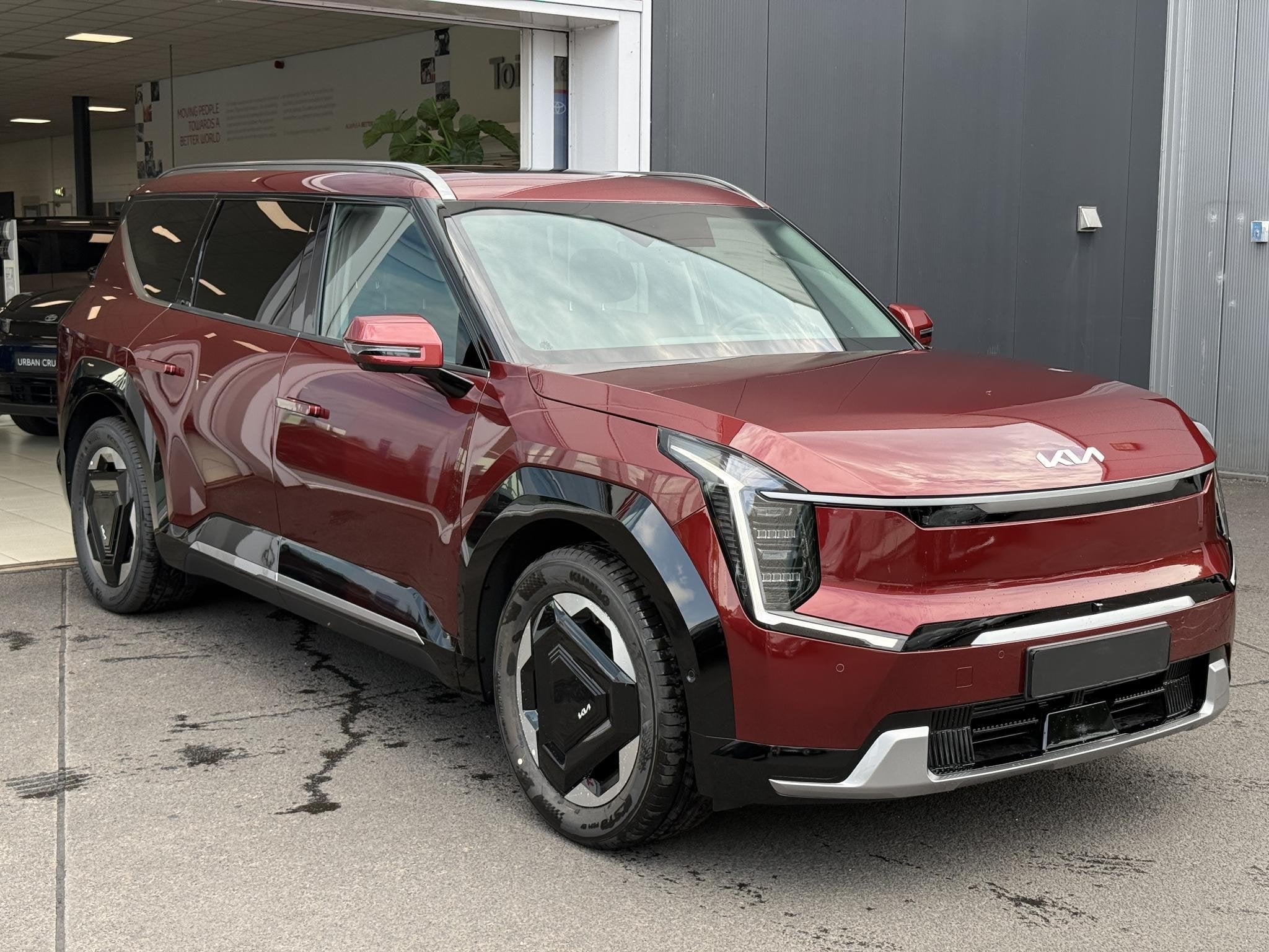 Kia EV9 Plus Advanced 99.8 kWh | Rijklaarprijs is incl inrui, Auto's, Automaat, Achterwielaandrijving, EV9, 100 kWh