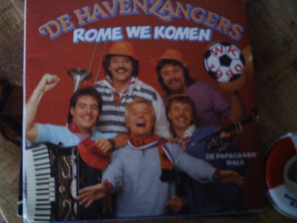 havenzangers - de papagaaien wals 13o, 7 inch, Ophalen of Verzenden, Zo goed als nieuw, Beschermende buitenhoes