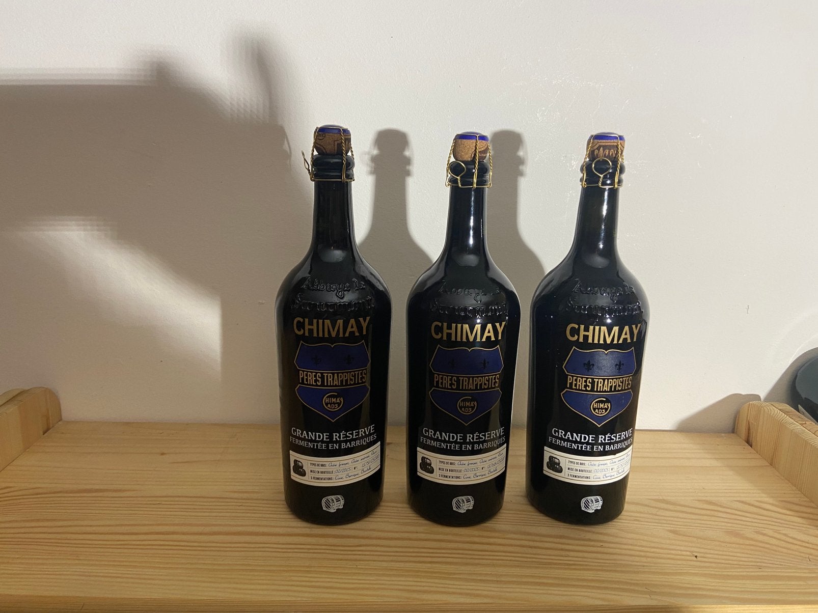 Chimay Grande Reserve Fermentee Barriques 2025, Ophalen of Verzenden, Nieuw, Flesje(s), Overige merken