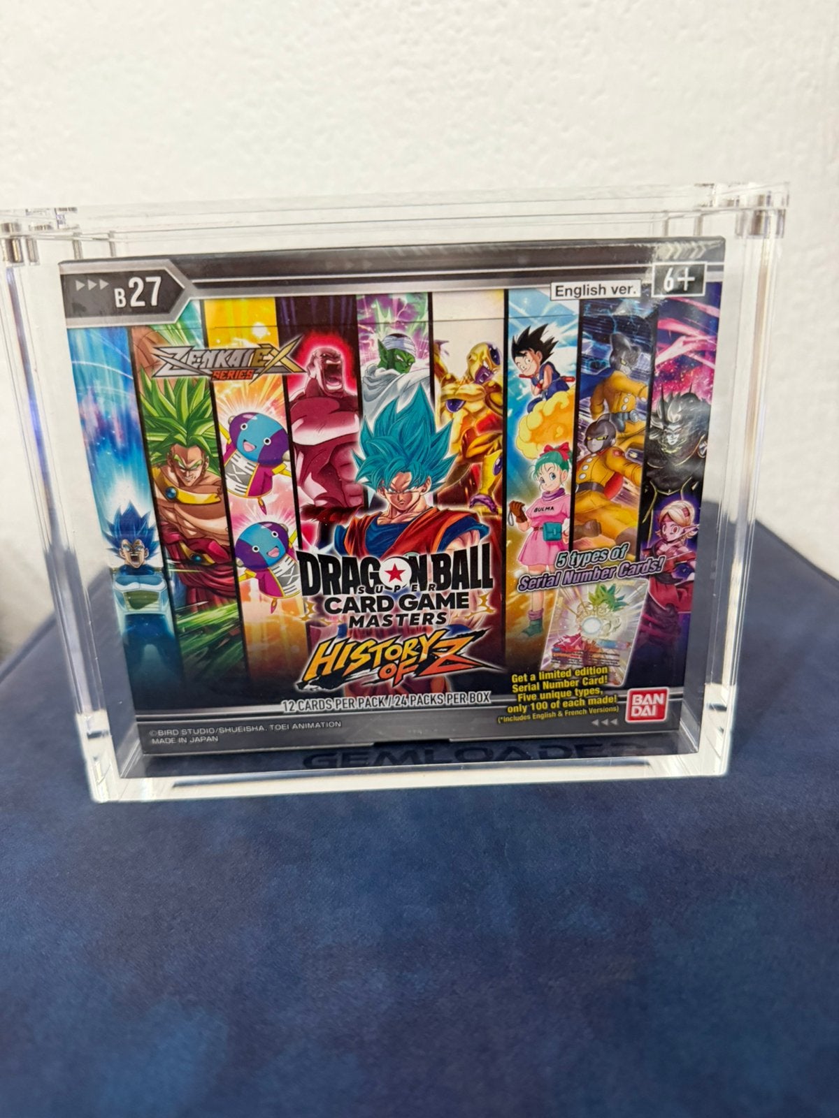 Dragon Ball Super Masters BT27 – History of Z Booster Box, Ophalen, Nieuw, Boosterbox, Foil