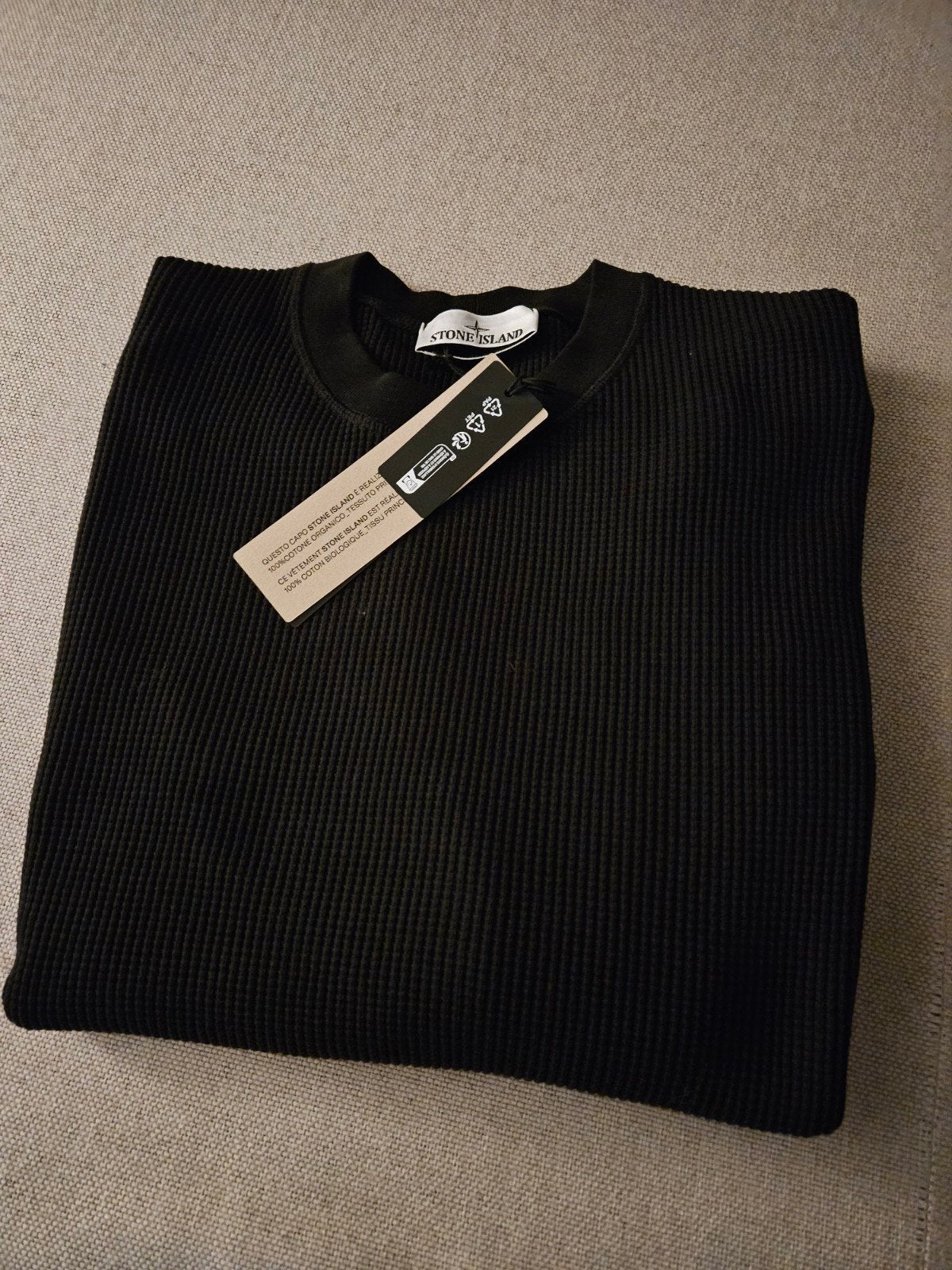 Stone Island, Maat 48/50 (M), Zwart, Nieuw, Ophalen of Verzenden