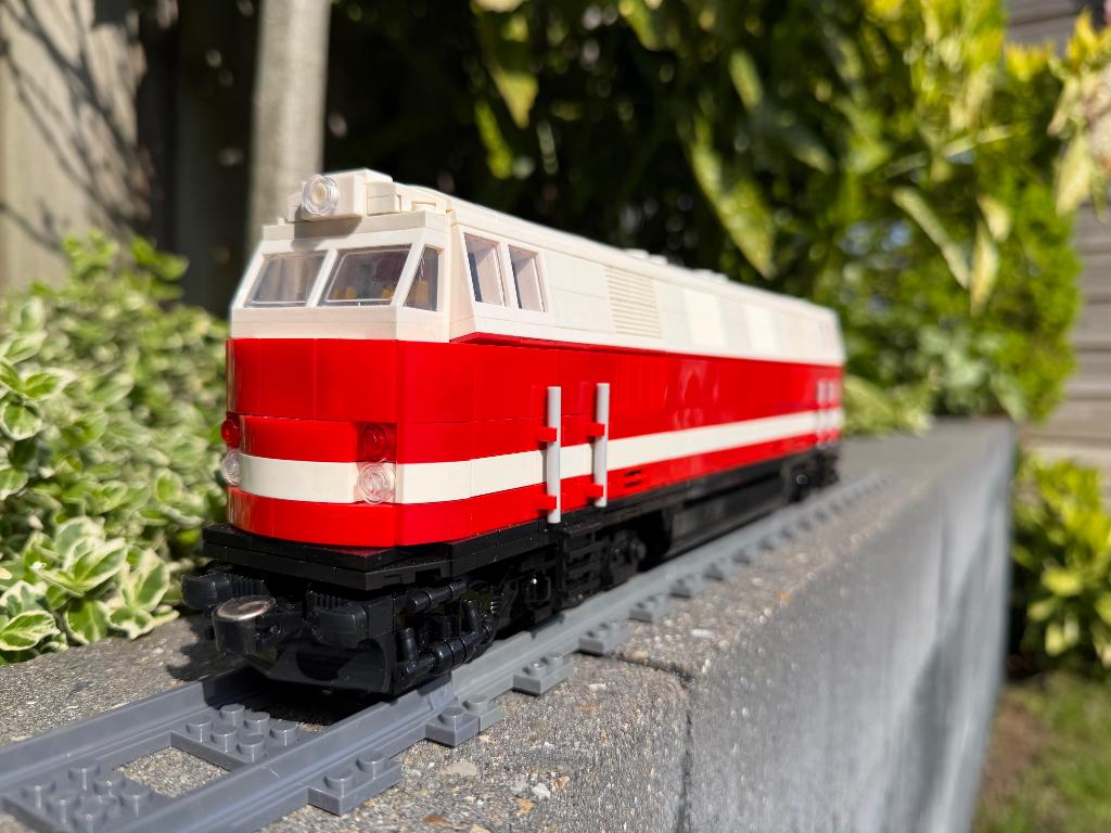 BR118 locomotief / trein  DB bouwstenen compatible met, Ophalen of Verzenden, Zo goed als nieuw, Overige merken