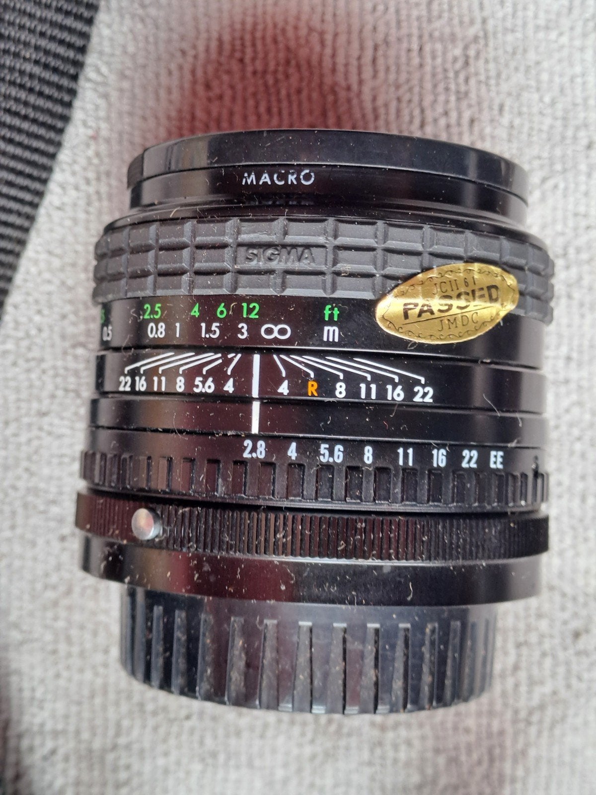 Sigma Mini-Wide II 28mm f/2.8 lens met accessoires, Gebruikt, Sigma, Overige vattingen, Beschermhoes/tas