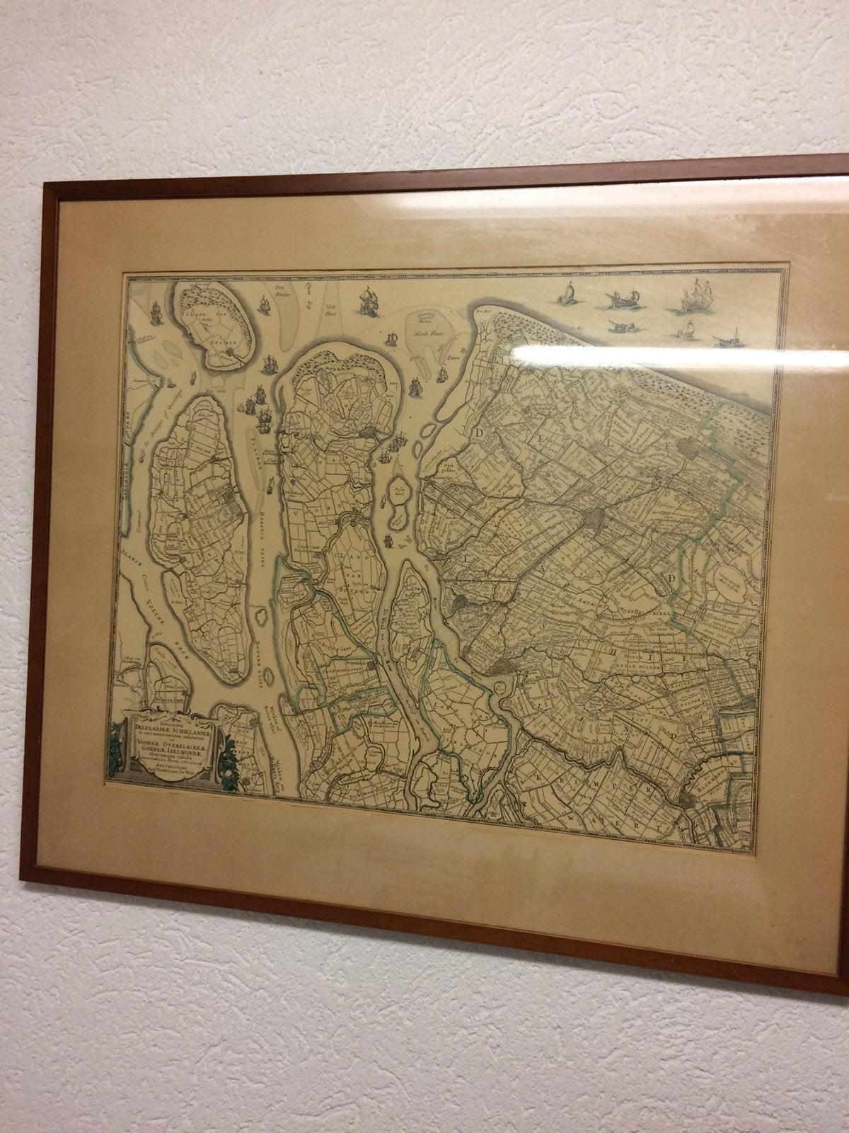 Landkaart anno 1629 ., Ophalen, Zo goed als nieuw, 1800 tot 2000, Landkaart