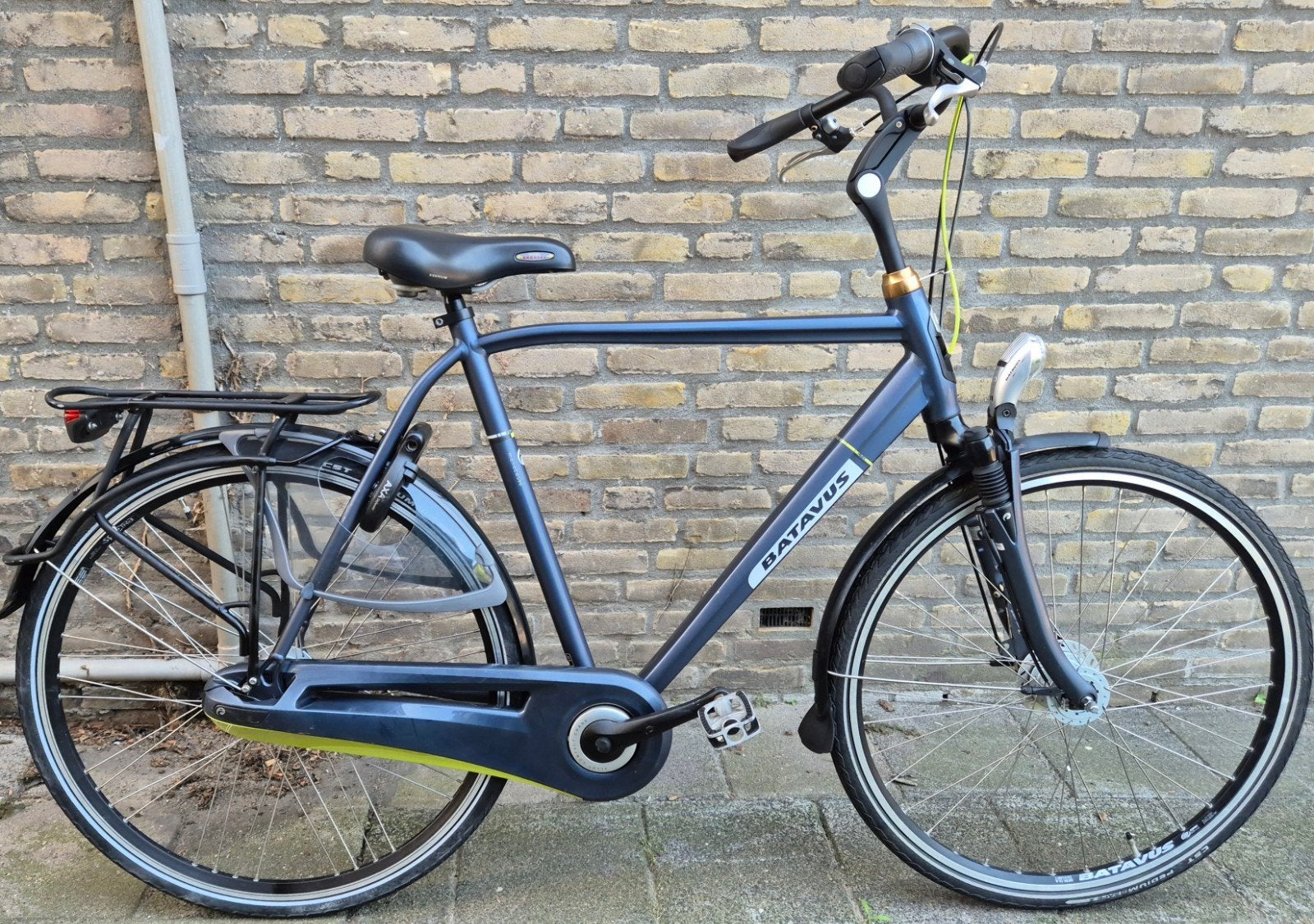 te koop batavus monaco herenfiets in nette staat, Fietsen en Brommers, Fietsen | Heren | Herenfietsen, Ophalen, Gebruikt, Versnellingen