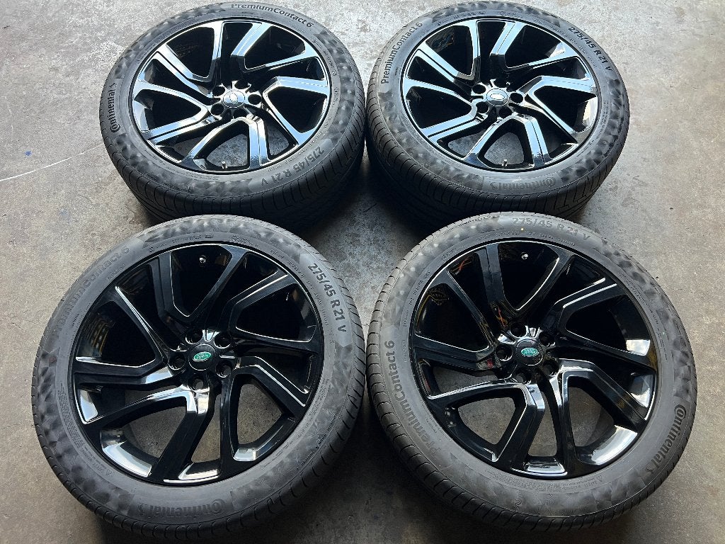 21” Range Rover Sport L494, L405, Discovery 5 Velgen +Banden, Auto-onderdelen, Banden en Velgen, Ophalen, Gebruikt, 275 mm, Banden en Velgen