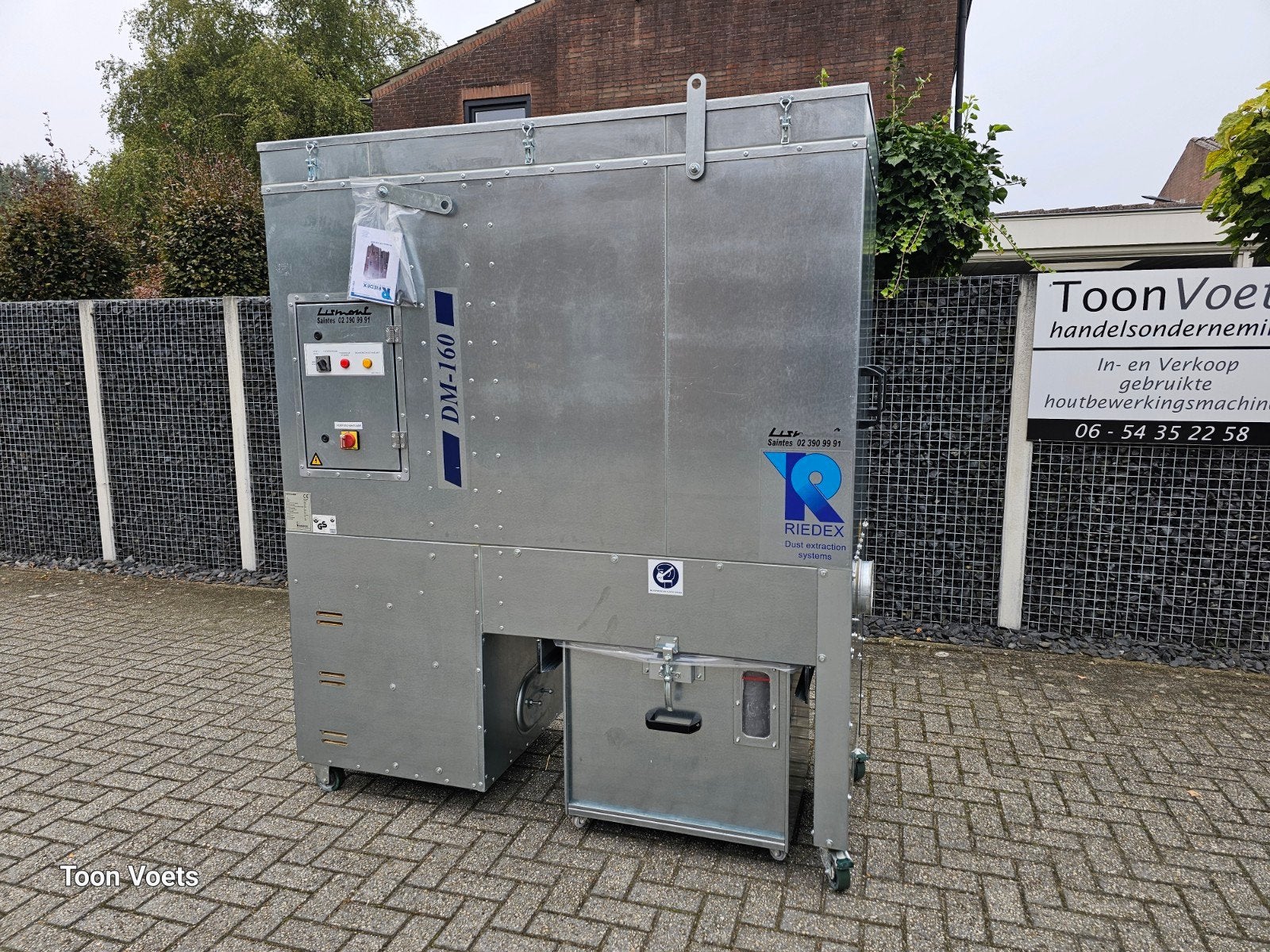 Riedex DM160 onderdruk afzuiger  / afzuiging, Ophalen, Zo goed als nieuw, Afzuiger