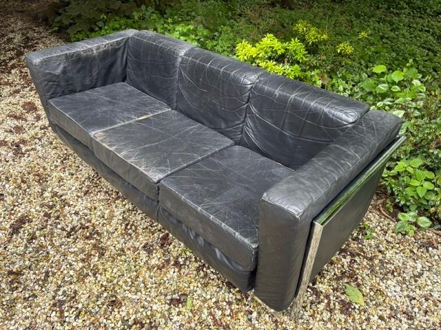 Modene Bank, Ophalen, Gebruikt, Driepersoons, 75 tot 100 cm