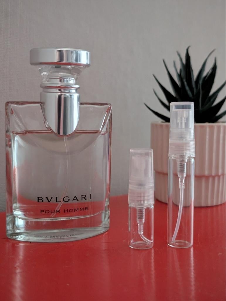 Bvlgari Pour Homme decant 1/2/4ml - Origineel, Sieraden, Tassen en Uiterlijk, Uiterlijk | Parfum, Nieuw, Verzenden