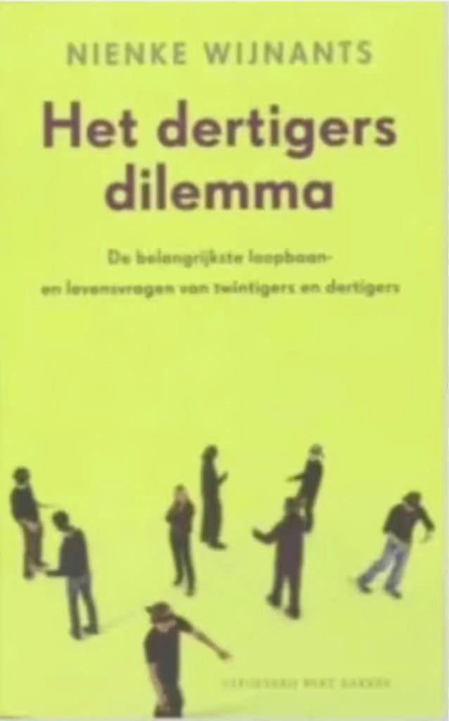 Het dertigersdilemma (Nienke Wijnants), Ophalen of Verzenden, Zo goed als nieuw