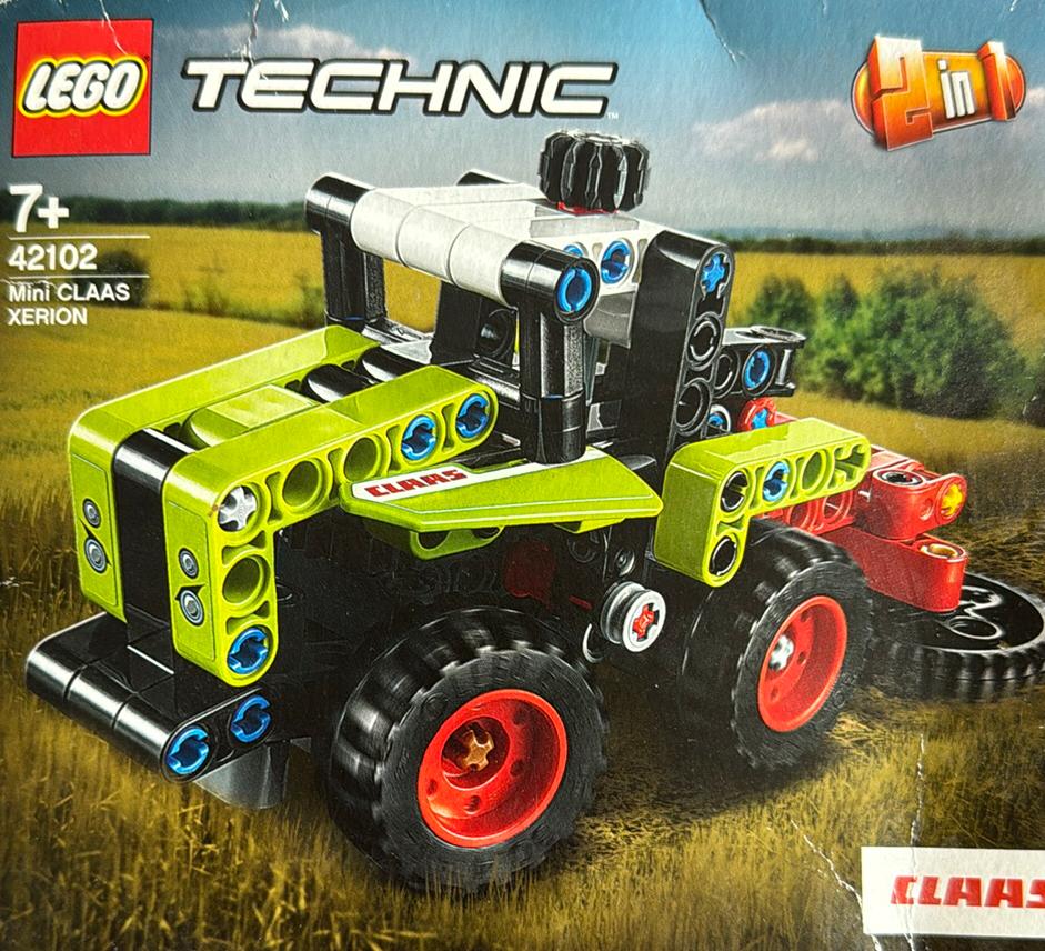 Lego Technic 42102 Mini CLAAS XERION 2-in-1 set, Lego, Nieuw, Ophalen of Verzenden, Technic