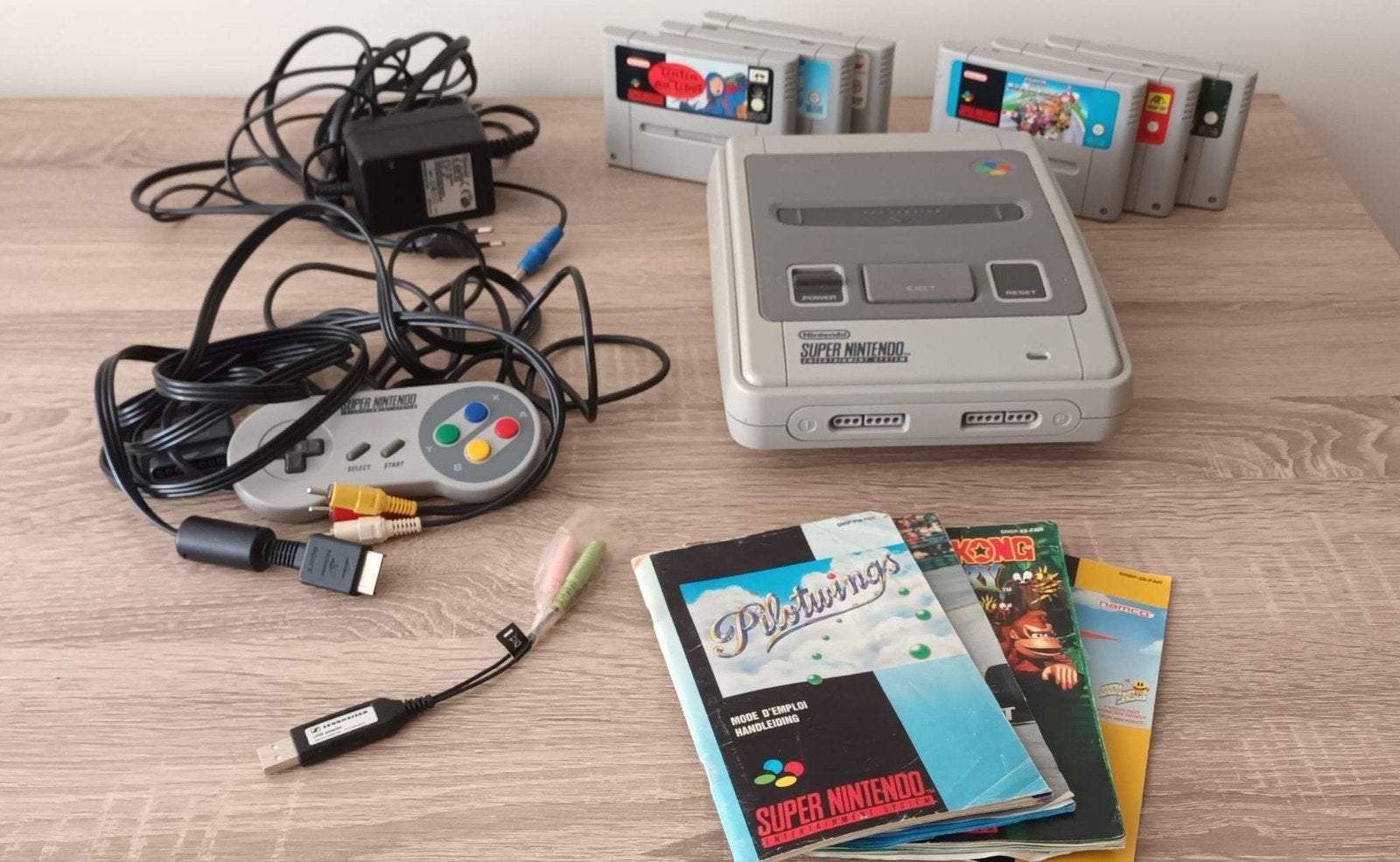 Super Nintendo Entertainment System (SNES) met games, Ophalen of Verzenden, Gebruikt, Met 1 controller, Met games