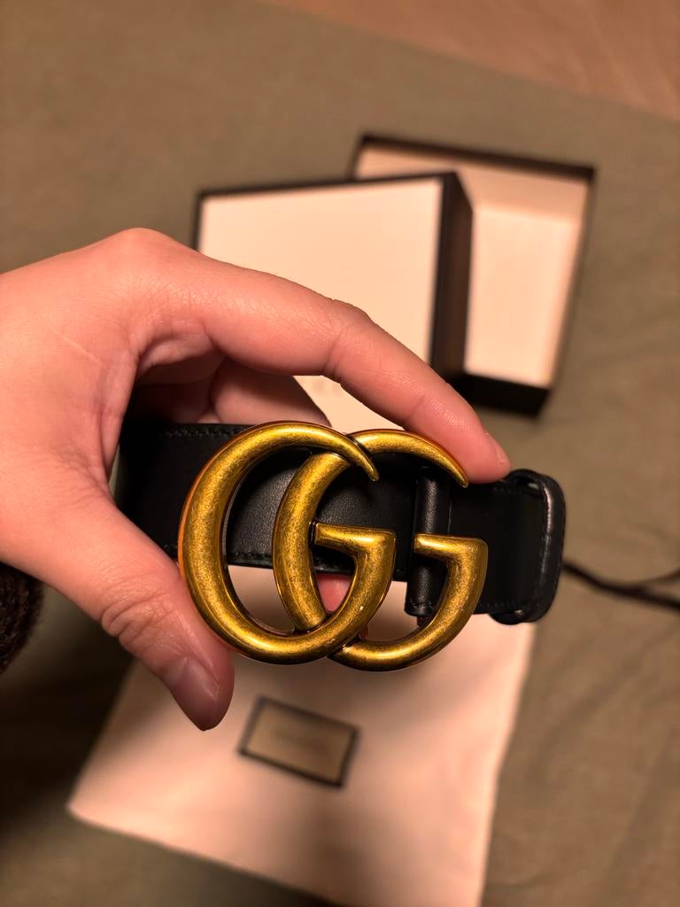 Gucci Riem, Ophalen, 3 tot 5 cm, 90 tot 100 cm, Heupriem