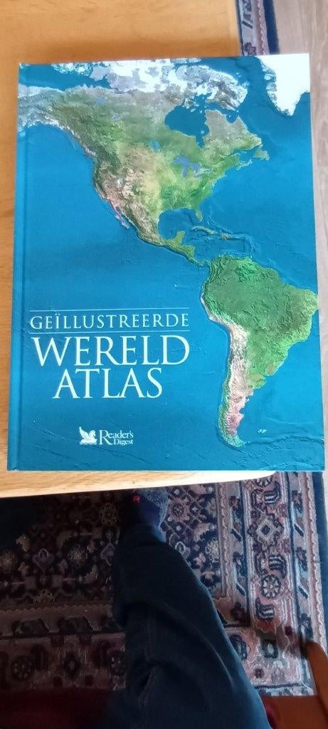 Reader's Digest Geïllustreerde Wereldatlas, Boeken, Gelezen, Verzenden, Landkaart, 1800 tot 2000