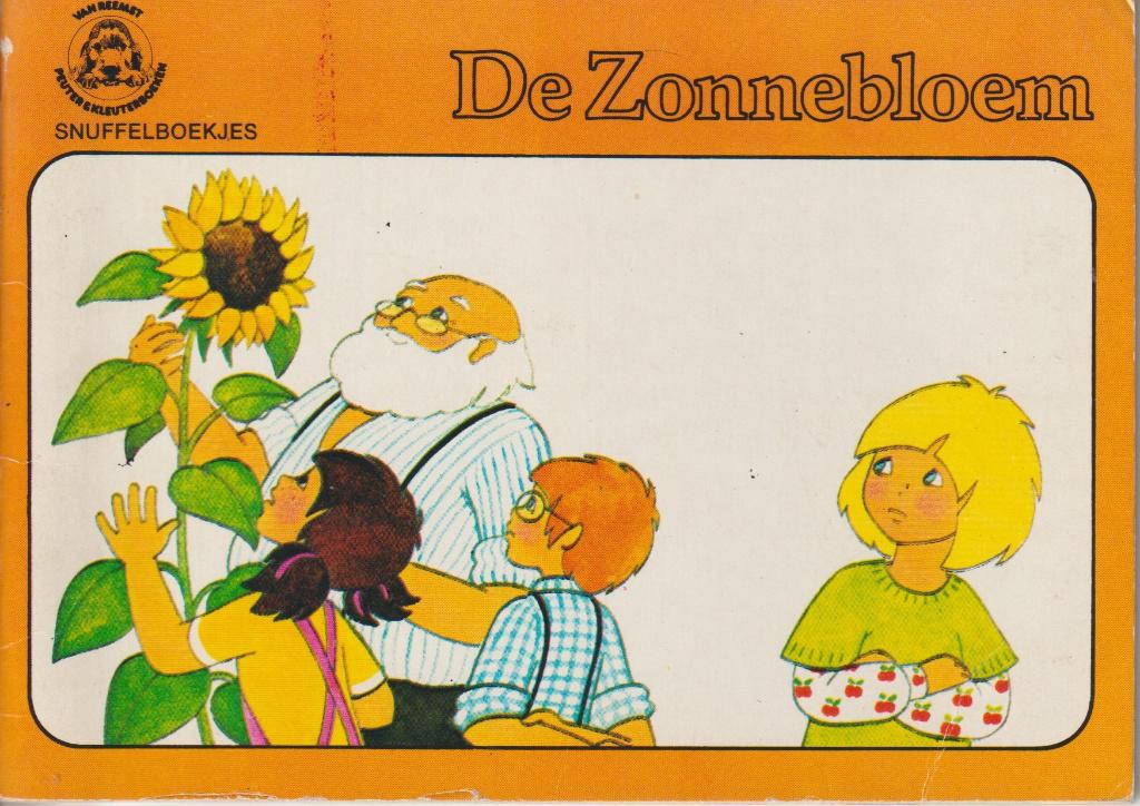 Vintage Van Reemst Snuffelboekje De Zonnebloem, Boeken, Kinderboeken | Baby's en Peuters, 3 tot 4 jaar, Iris Grender, Ophalen of Verzenden