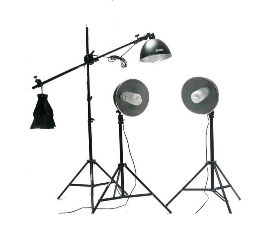 Bresser studio lampenset, NIEUW in gesealde doos, Ophalen, Nieuw, Complete fotostudio