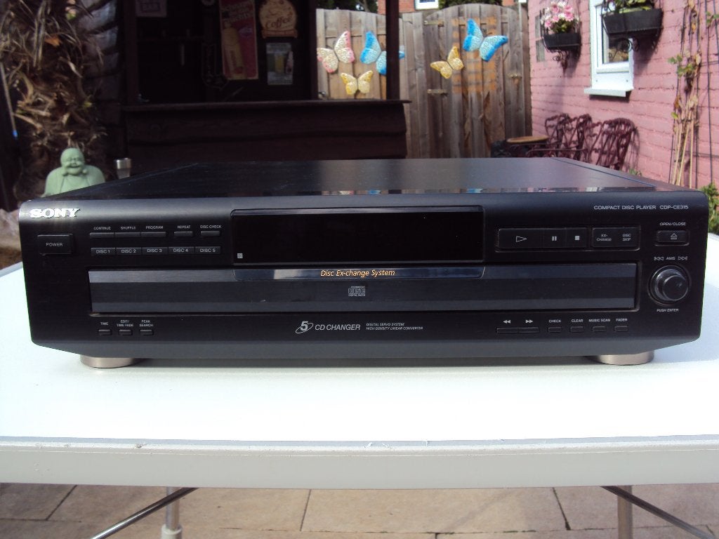 5 cd spelers + 1 x cassettedeck.  Service nodig/reparatie., Ophalen, Gebruikt, Philips, Wisselaar