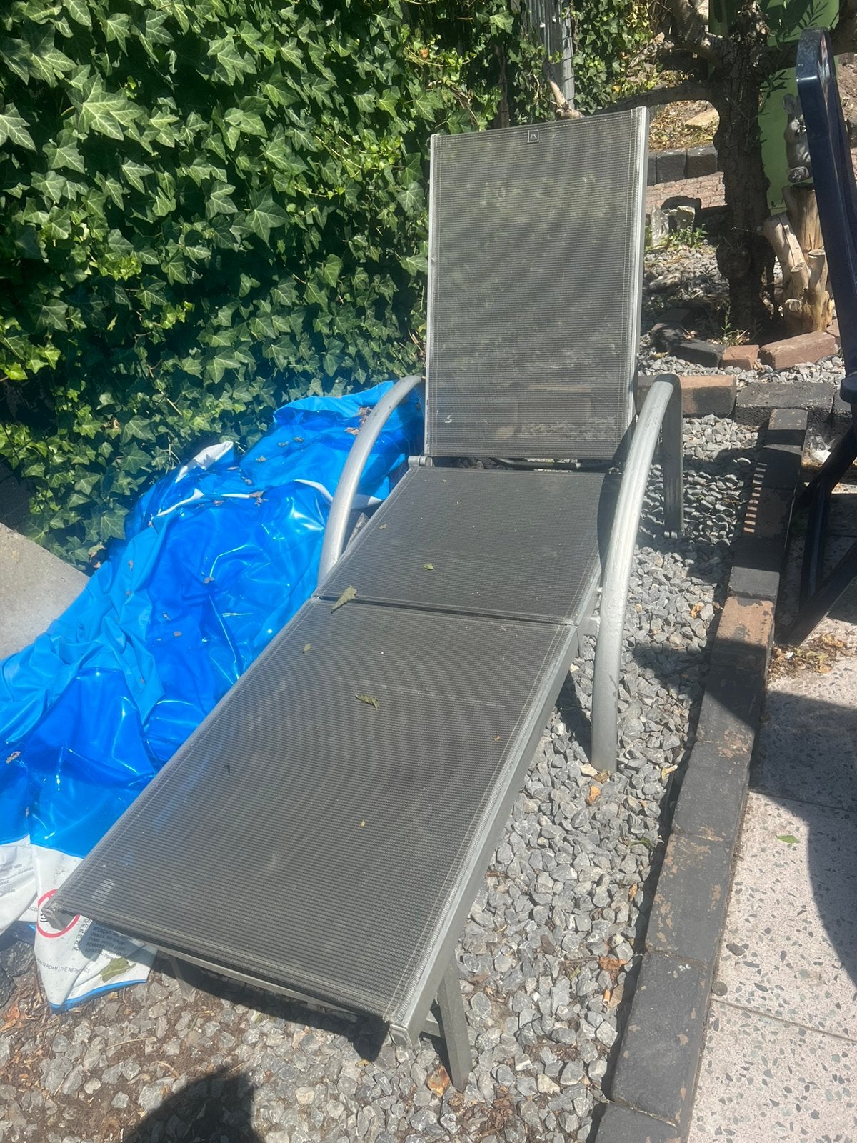 Ligstoel, Tuin en Terras, Ophalen of Verzenden, Zo goed als nieuw, Kunststof