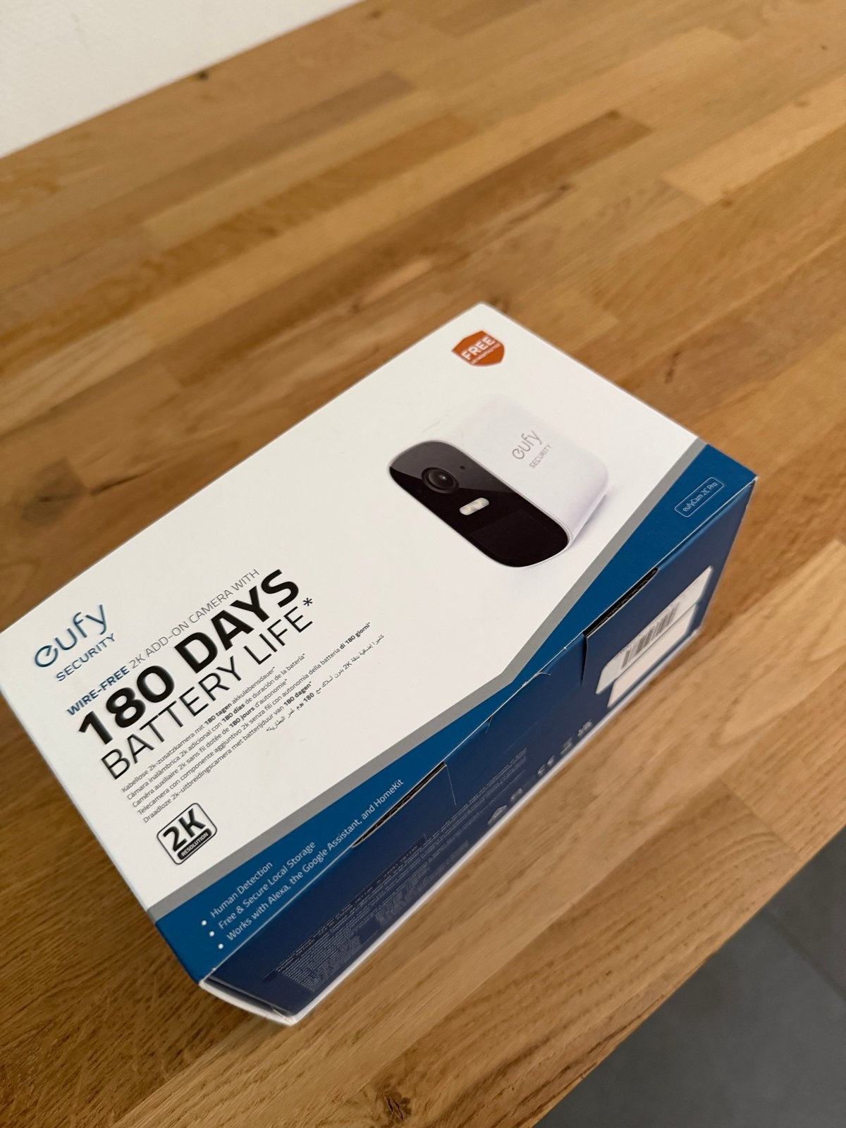 Eufy Security 2K Add-on Camera, Ophalen of Verzenden, Zo goed als nieuw, Buitencamera