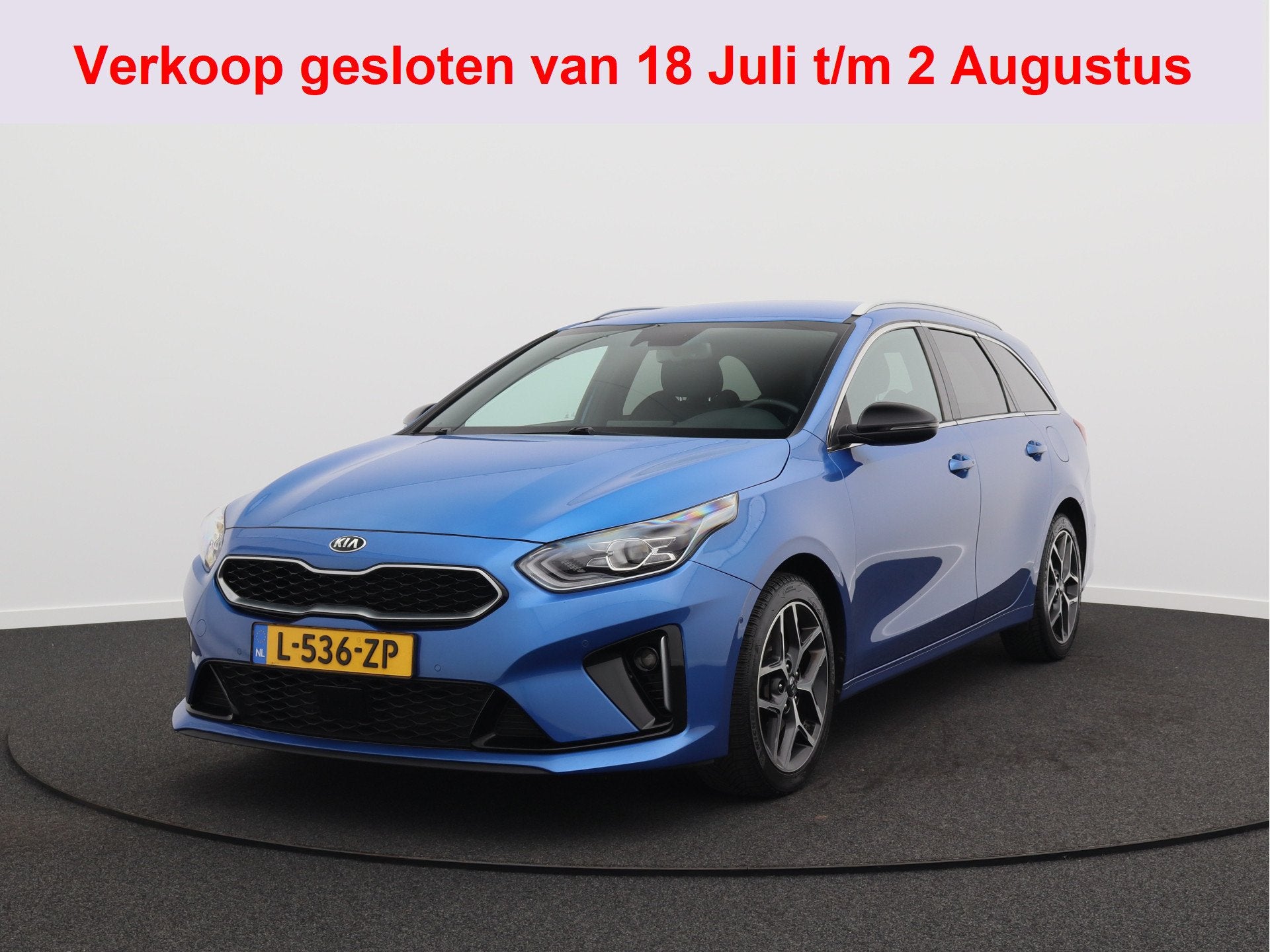 Kia Ceed Sportswagon 1.5 T-GDi MHEV GT-Line Edition/ automaa, Auto's, Kia, Gebruikt, 4 cilinders, Blauw, Origineel Nederlands