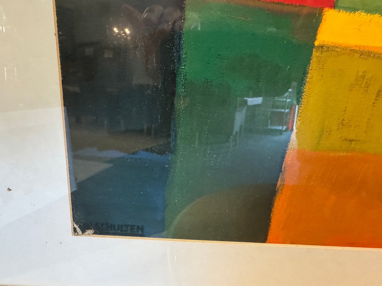 Ton Schulten schilderij Reproductie Direct leverbaar, Antiek en Kunst, Ophalen