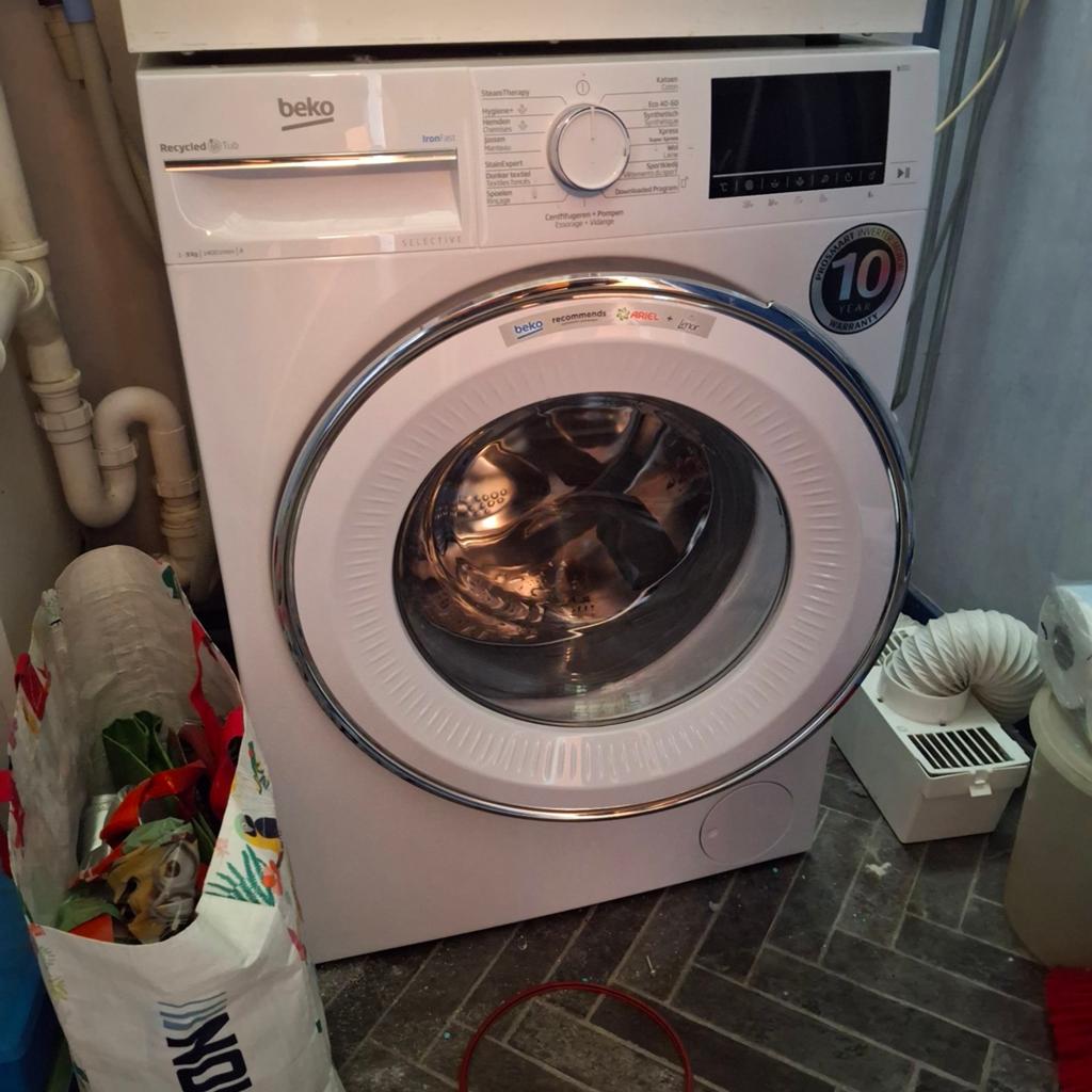 Beko wasmachine 9 kilo ivm overlijden apeldoorn, Ophalen of Verzenden, Zo goed als nieuw, 85 tot 90 cm, 1200 tot 1600 toeren