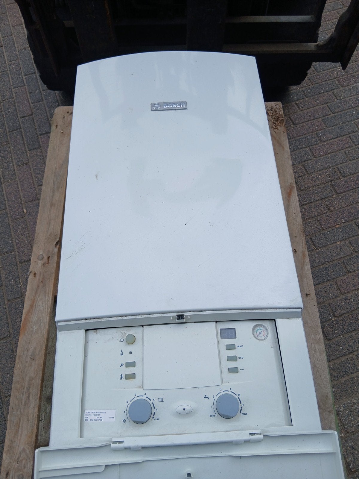 Bosch 42 HRC ZWBR 42-3A S0723 CV-ketel, Ophalen, Gebruikt, Cv-ketel of Combi-ketel, 60 tot 150 cm