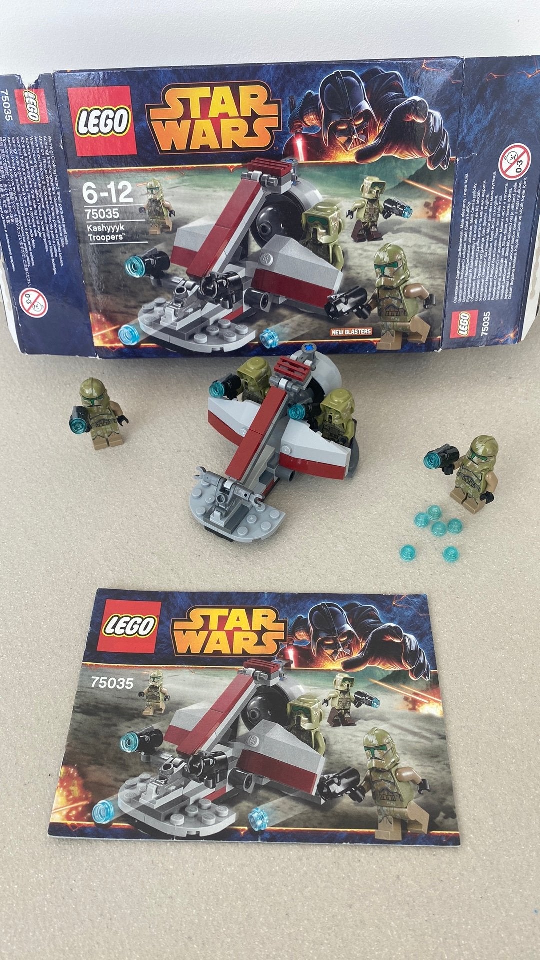 Lego 75035 Star Wars, Ophalen of Verzenden, Zo goed als nieuw