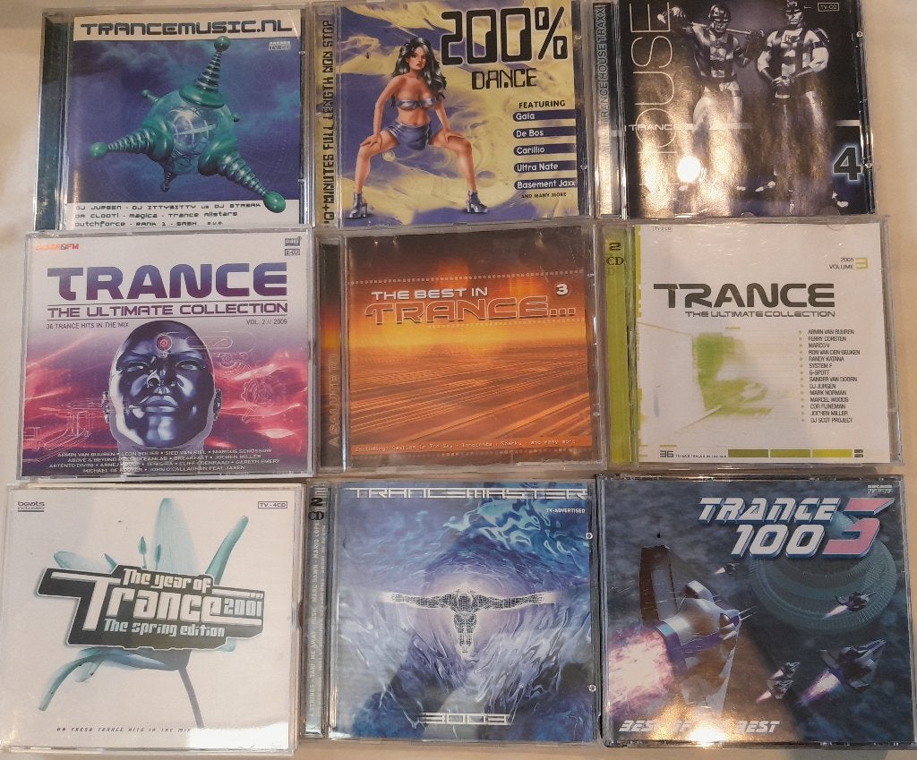 Nette TRANCE cd verzameling te koop, Ophalen of Verzenden, Zo goed als nieuw, Album