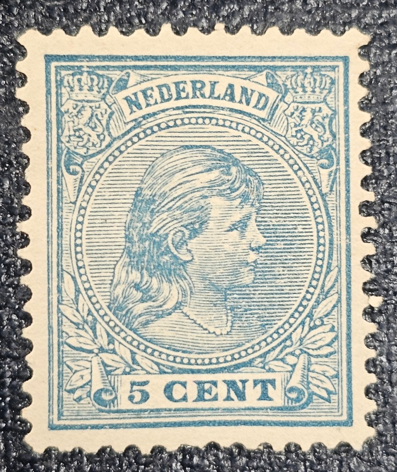 Nederland 5 cent postfris Wilhelmina (NVPH 35), Ophalen of Verzenden, T/m 1940, Postfris