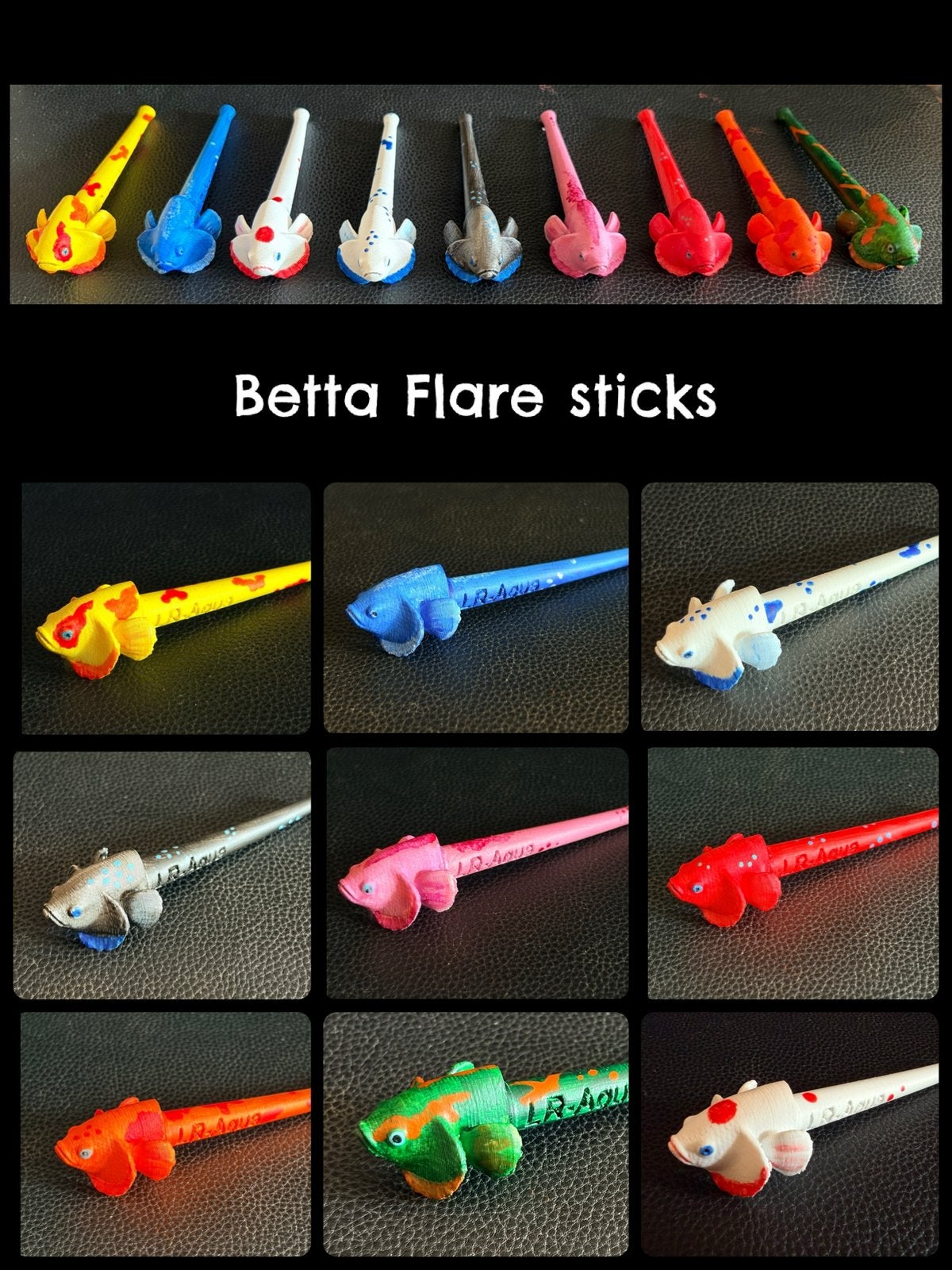Betta splendens kempvis flare sticks, Dieren en Toebehoren, Ophalen of Verzenden, Nieuw, Overige typen, Overige merken